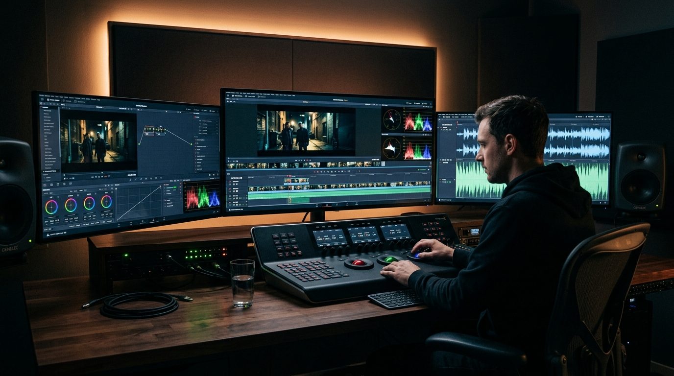 Editing and Post-Production Studio Suite